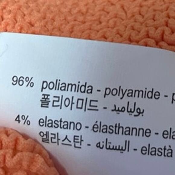 Zara Orange Textured Ribbed Knit Sleeveless Cropped Sweater Vest Top Size XS/S - Picture 4 of 4